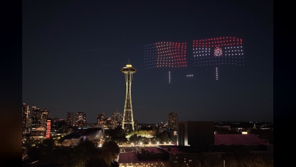 Seattle’da 400 dronla ilk FIFA Dünya Kupası skorbord gösterisi yapıldı