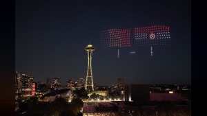 Seattle’da 400 dronla ilk FIFA Dünya Kupası skorbord gösterisi yapıldı