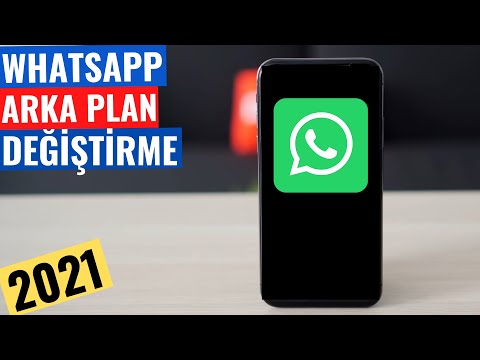 WHATSAPP ARKA PLAN DEĞİŞTİRME