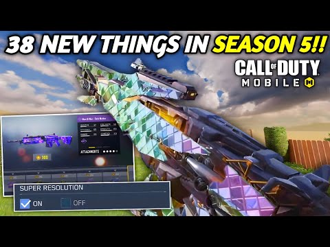 38 New Things In Cod Mobile Season 5! (2023)