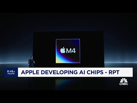 Apple reportedly developing AI chips