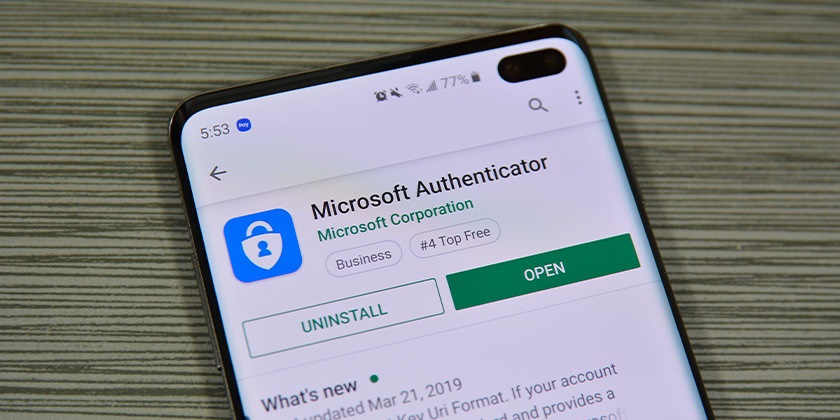 Microsoft Authenticator iki faktörlü