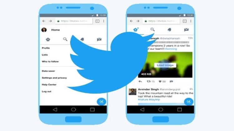 Twitter Lite hızlı verimli