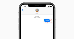 Apple iPhone X Metin Mesajları Almıyor (Çözüldü)
