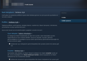 Steam’de Görünmez / Çevrimdışı Nasıl Görünür?