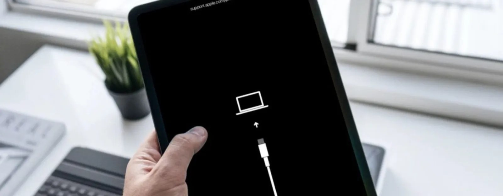 iPad’in yazılım ekranında kalması