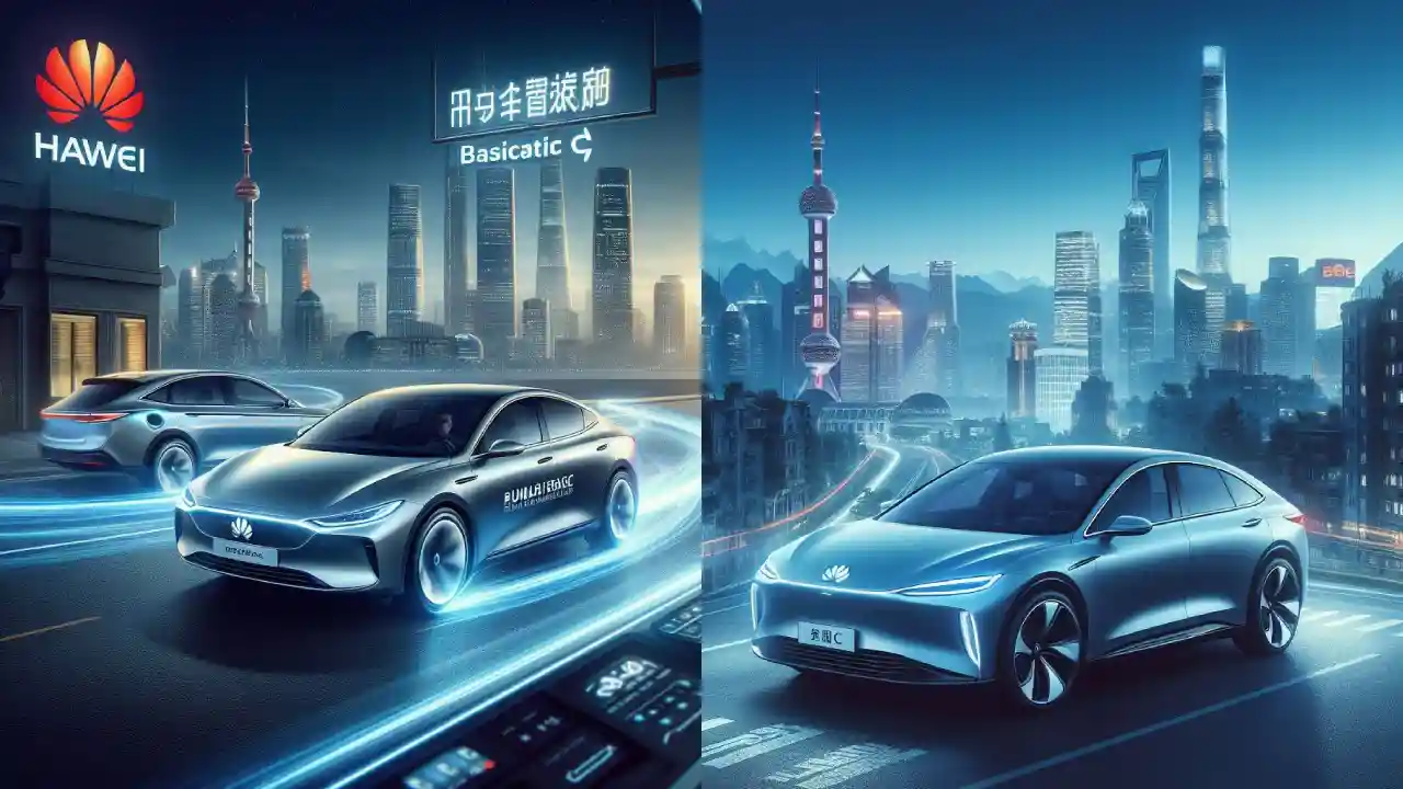 Huawei Elektrikli otomobil Tasarımı
