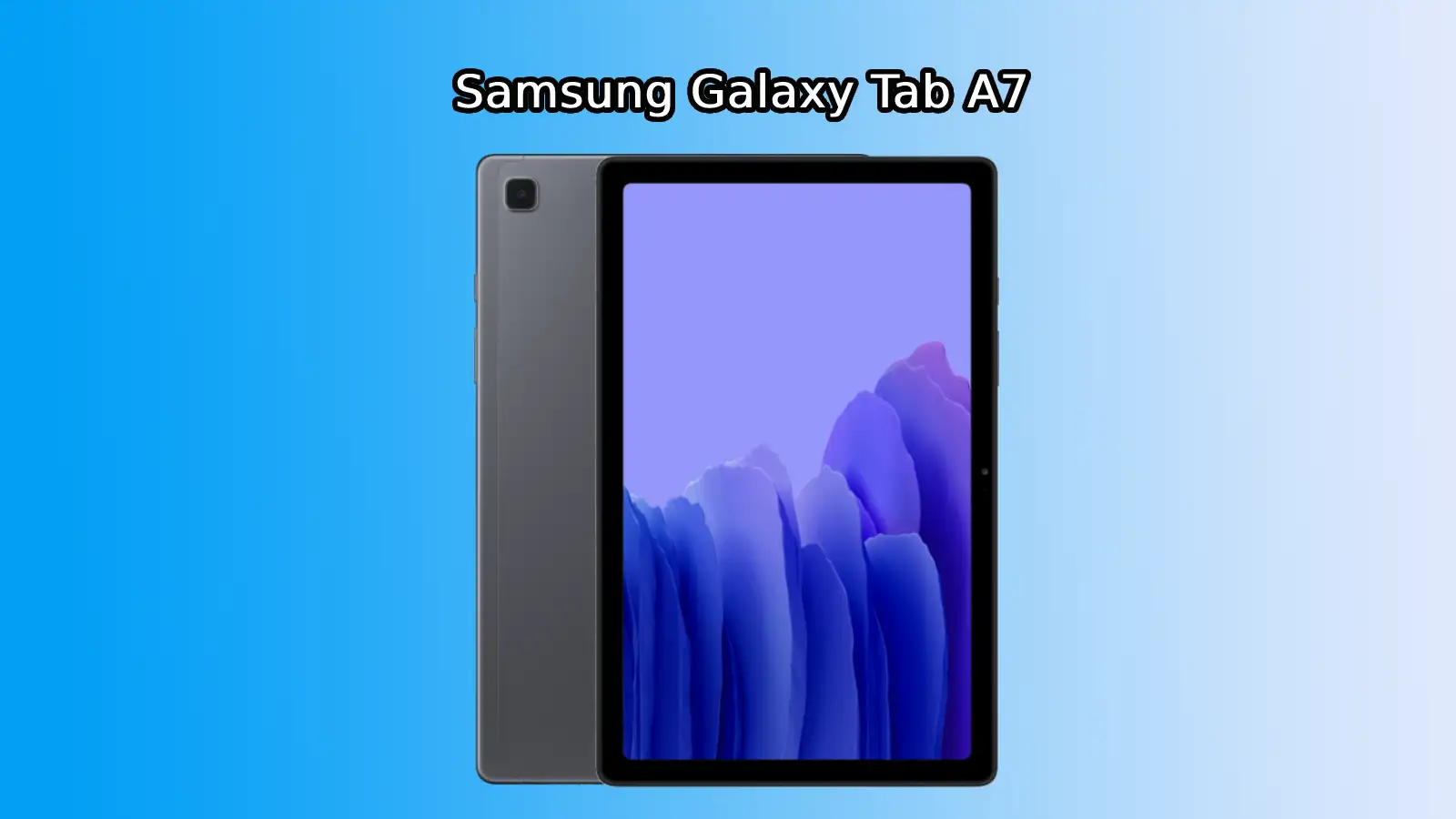 Samsung Galaxy Tab A7 Gri