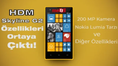 Nokia Lumia benzeri HDM Skyline G2 versiyonuna dair detaylar gelmeye