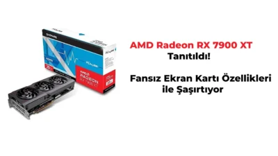 Asrock tarafından üretilen AMD Radeon RX 7900 XTX kartı piyasaya
