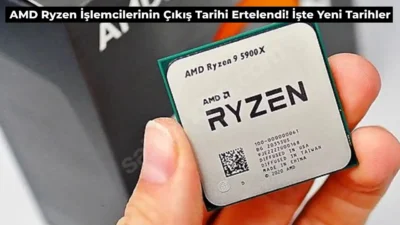 AMD Ryzen 9000 serisi merakla bekleniyordu ancak kötü haber geldi.