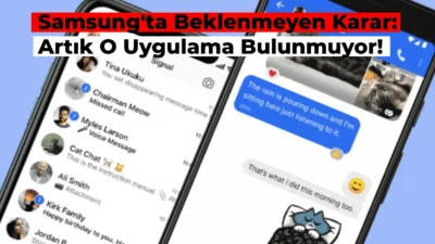 Samsung Android cihazlarında ses getiren bir karar alıyor. Artık cihazlarda