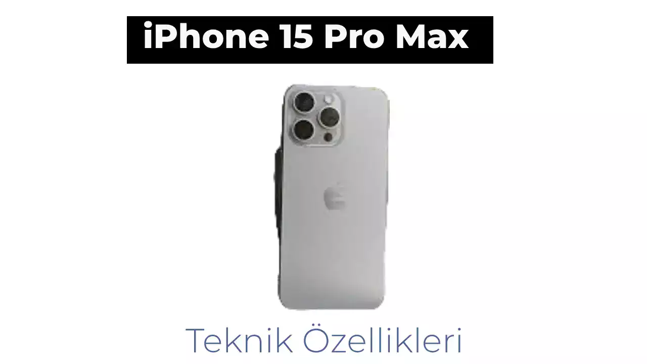 Beyaz iPhone 15 Pro Max