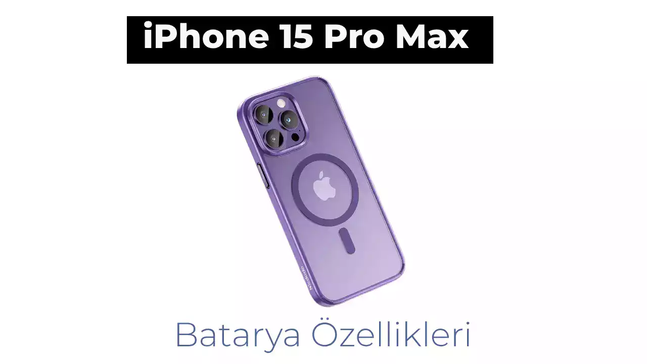 Lila iPhone 15 Pro Max