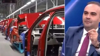 Sanayi ve Teknoloji Bakanı Mehmet Fatih Kacır, yerli otomobil ile