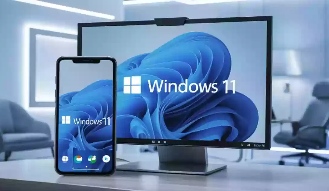 Microsoft, telefondan Windows 11