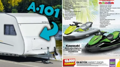 A101'den şaşırtan bir hamle daha geldi. Uygun fiyatlı karavan, jet