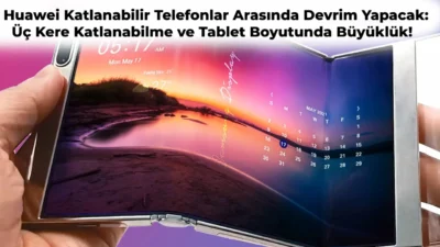 Huawei son zamanlarda yeniliklerine devam ediyor. Buna göre Huawei üçe