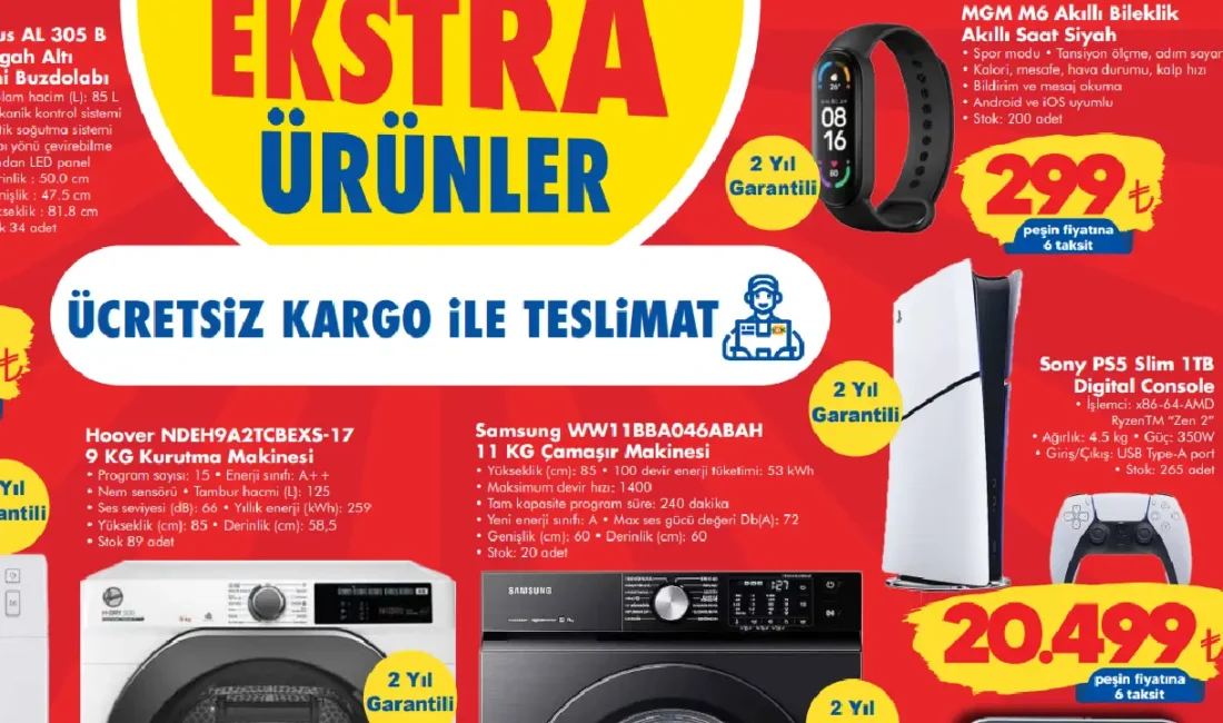 Şok marketler aktüel ürünleri