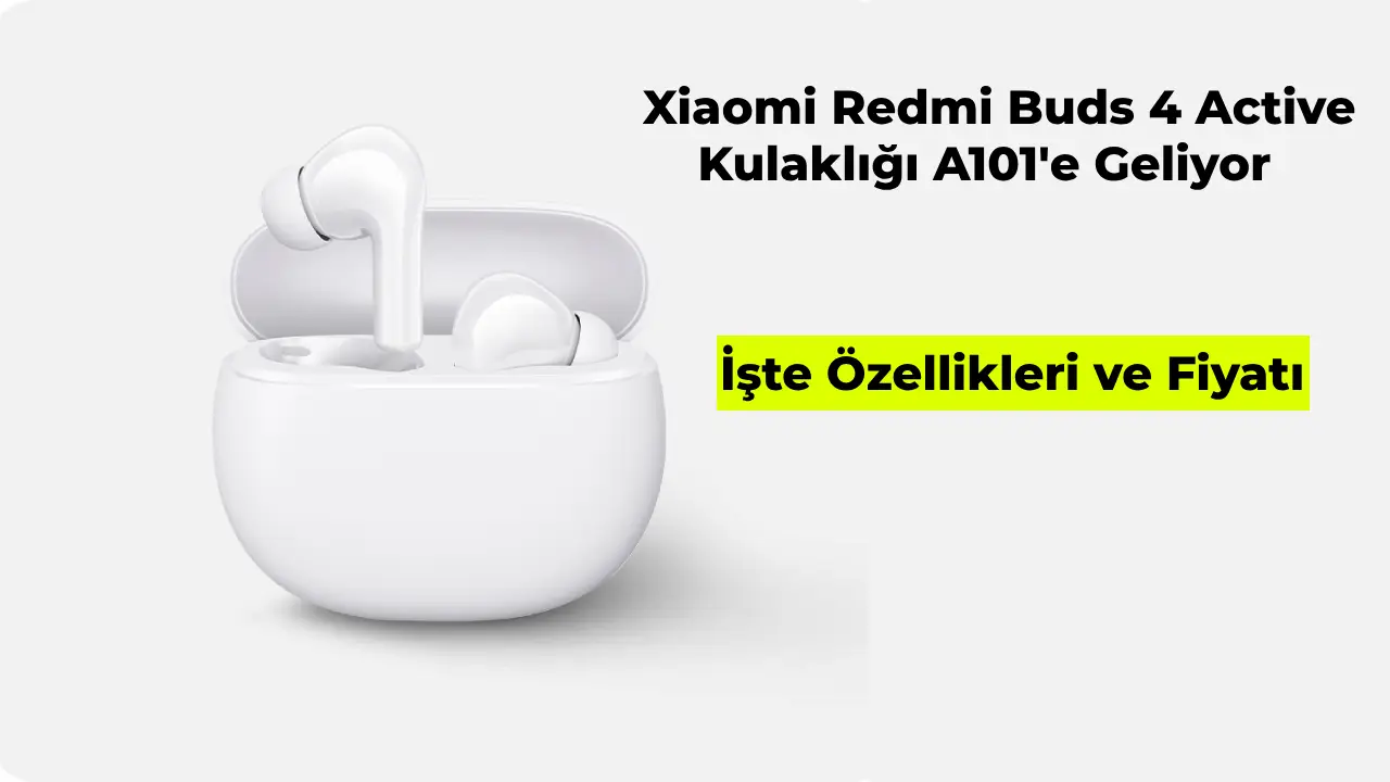 Xiaomi Redmi Buds 4 Active Beyaz