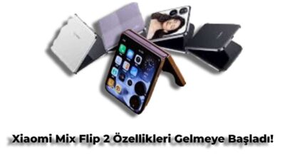 Telefon meraklıları tarafından beklenen Xiaomi Mix Flip 2 için özellikler