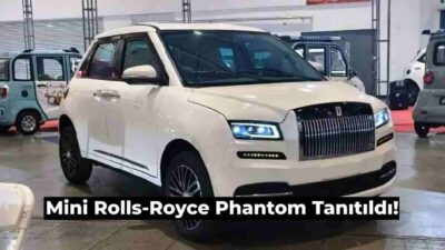 Çin’de Sugar Desing tarafondan mini Rolls-Roys Phantom tanıtıldı. Fiyatı şaşırtan