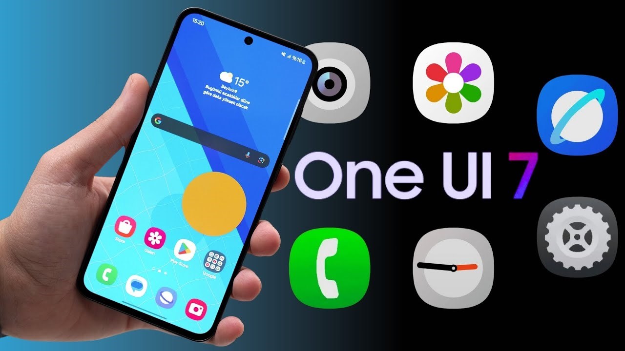 Samsung One UI 7 ile Uygulama Simgelerini Yeniden Tasarlıyor