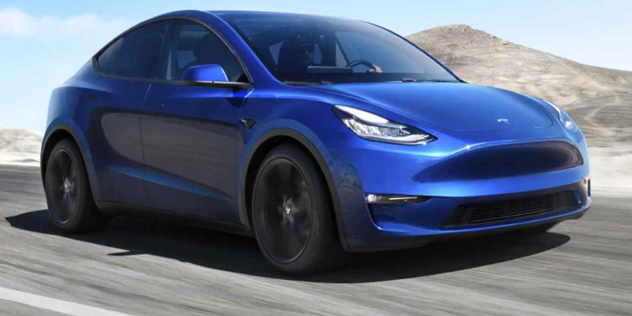 Tesla Model Y Mavi Renk