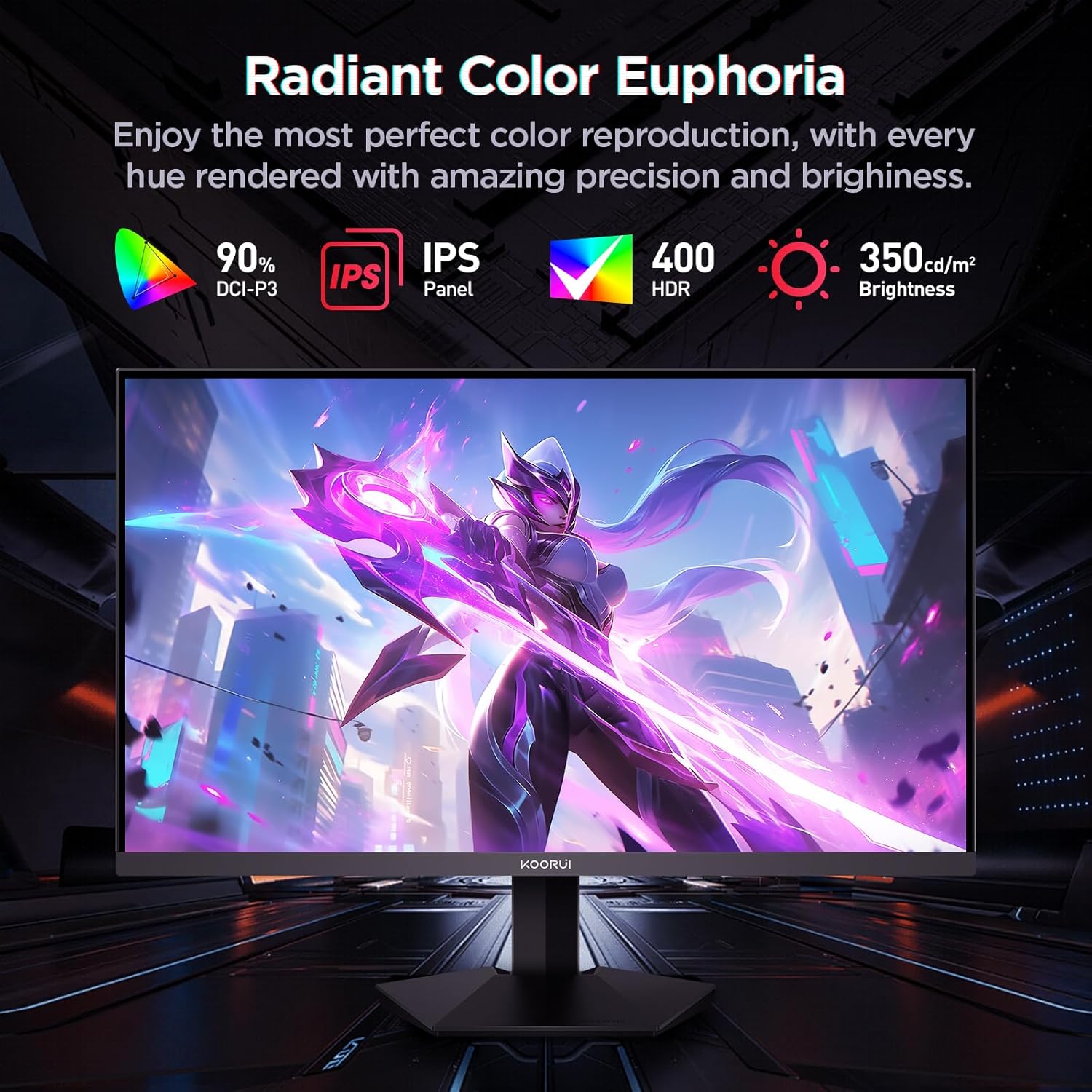 Koorui G2421V Monitör