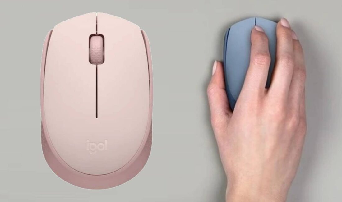 Logitech M172, kablosuz, optik ve 1000 dpi hassasiyetli bir faredir.