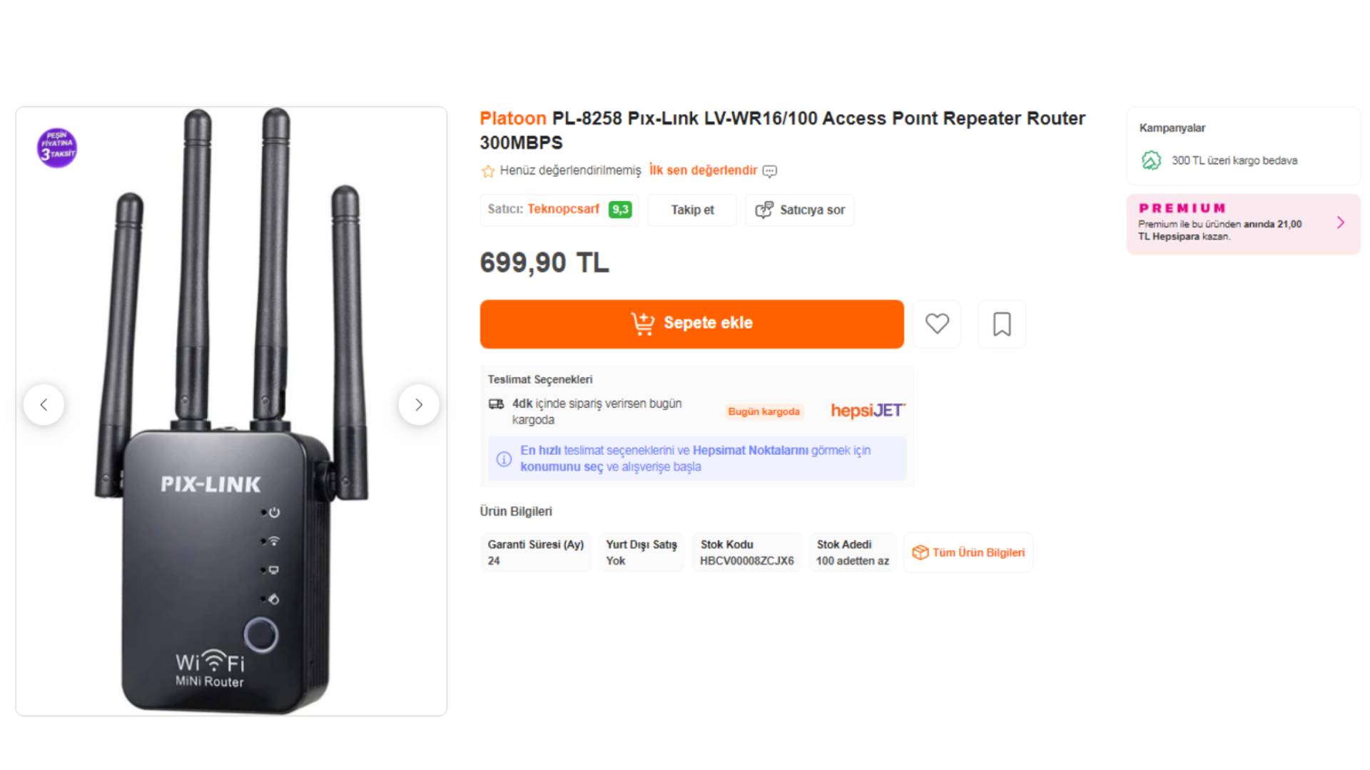 Pix-Link LV-WR16 Repeater Fiyatı en uyguna satılıyor