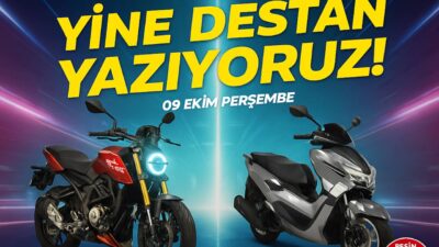 Sonunda bu da oldu A101 motosiklet satışı yapmaya başladı. Bu