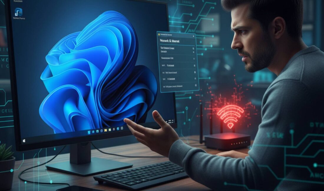 Yeni Windows 11 işletim sistemlerinde genel bir sorun Ağ bağdaştırıcısı
