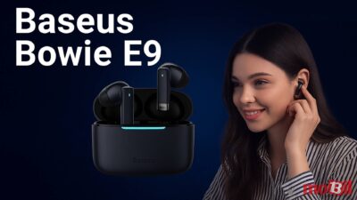 Baseus Bowie E9 tam kablosuz kulaklıklar, Bluetooth 5.3 ile kesintisiz