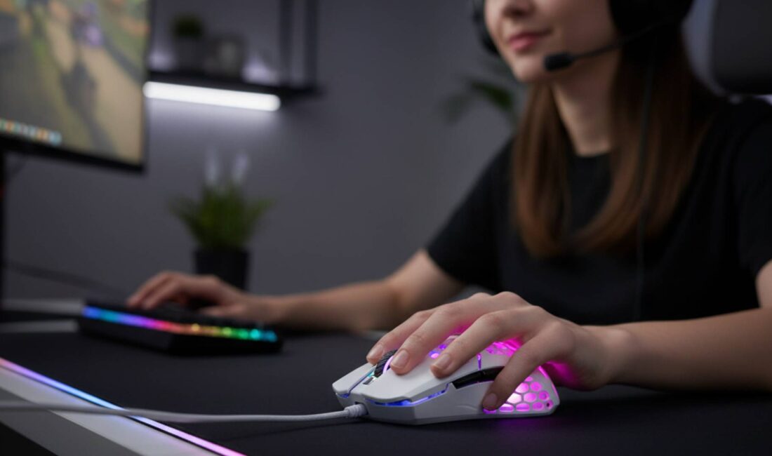 Cooler Master MM711, 60g kuş kadar hafifliğinde, 16000 DPI optik