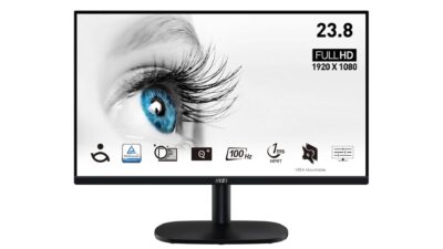 MSI Pro MP245V, 23.8 inç FHD 100Hz VA monitör; 1ms