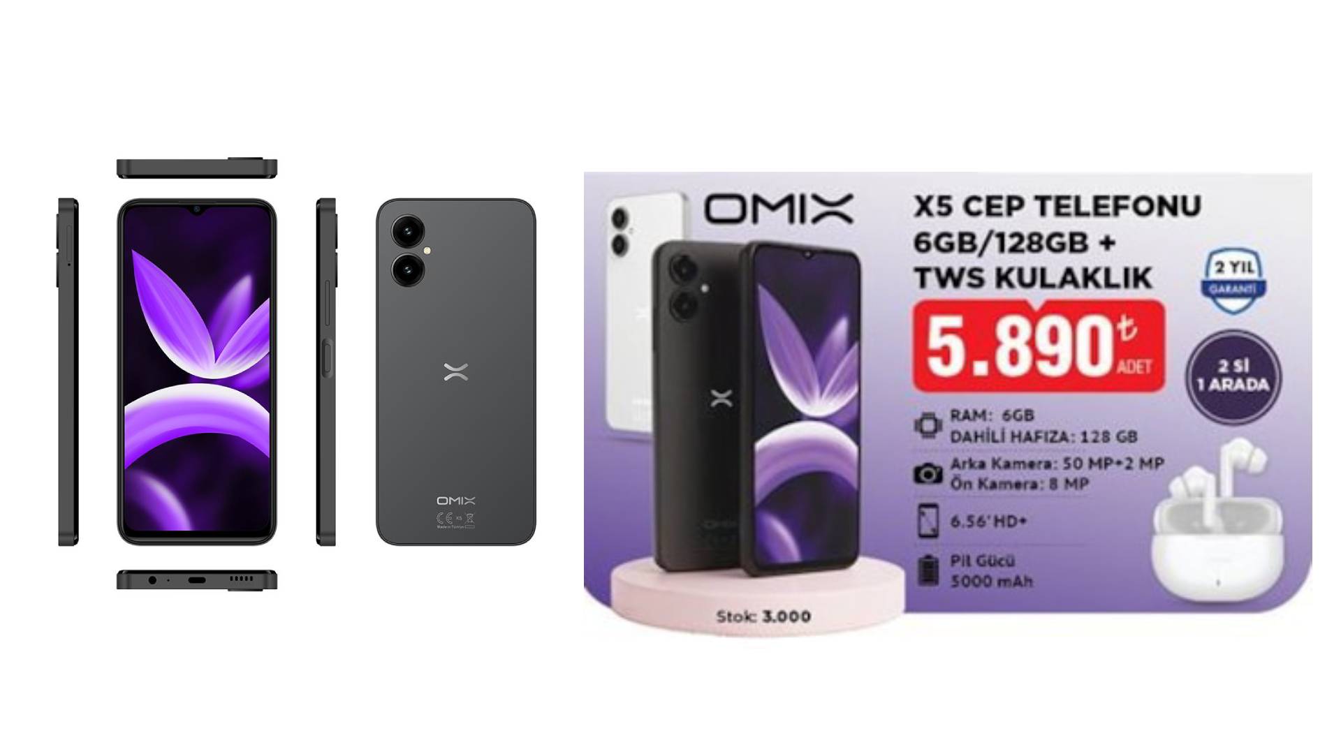 OMIX X5 BİM Fiyatı