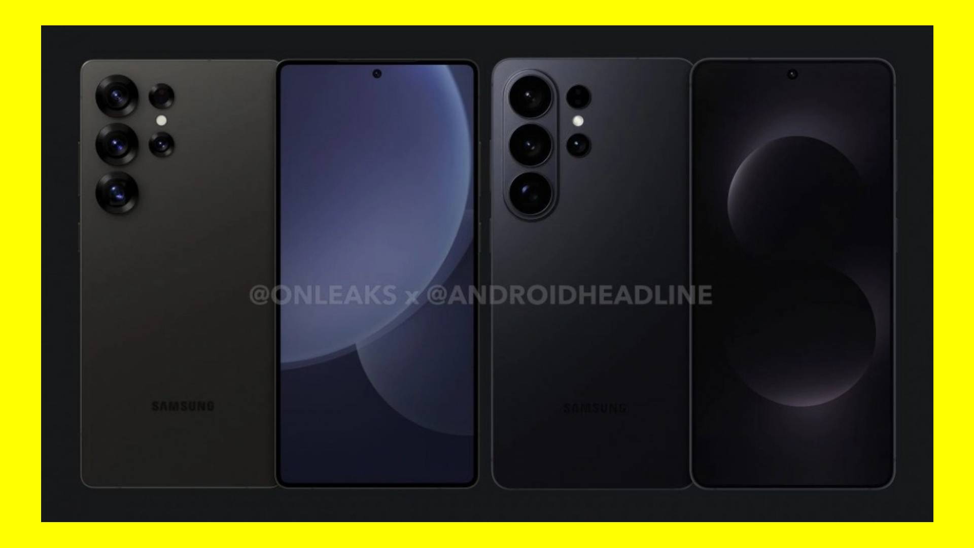 Samsung Galaxy S26 Ultra üç boyutlu render görüntüsü