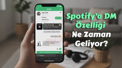 Spotify’a DM özelliği ne zaman gelecek! Spotify, kullanıcıların uygulama içinde