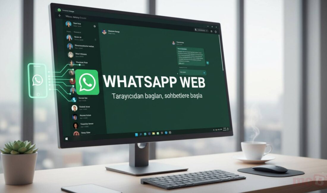 Web tarayıcı üzerinden WhatsApp kullanmak için yapılması gereken adımları içeriğimle