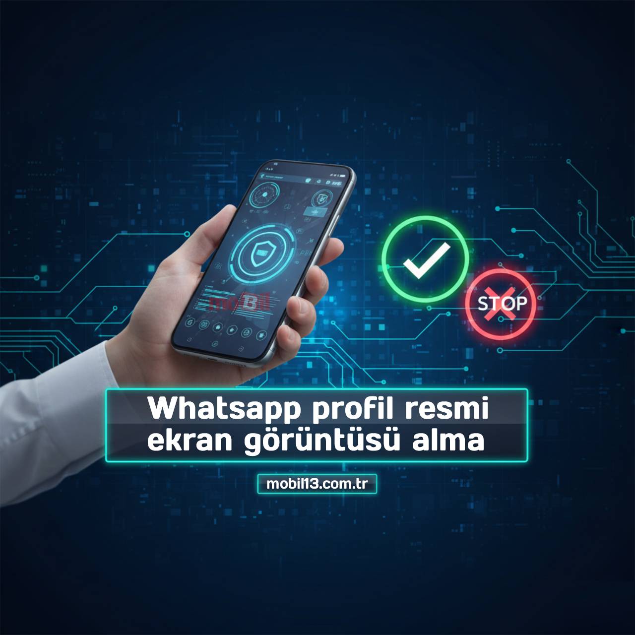Whatsapp profil resmi ekran görüntüsü alma 