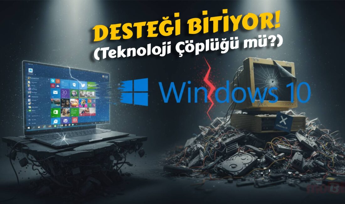 Windows 10 desteğinin 14 Ekim 2025'te bitmesi, donanım kısıtlamaları ve