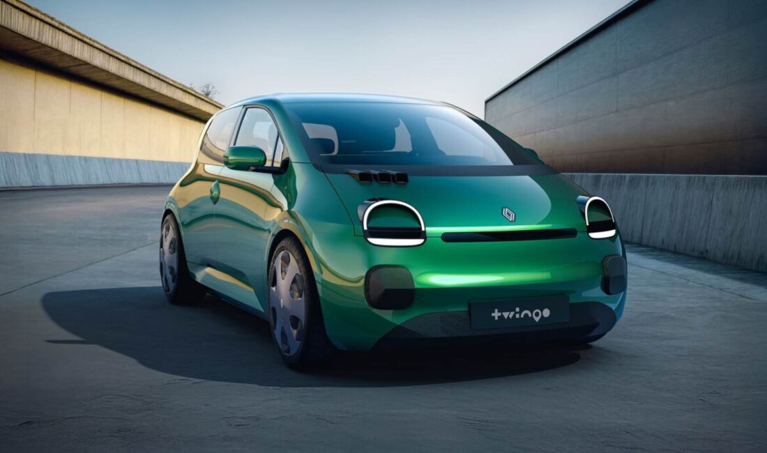 Renault, ikonik Twingo'nun elektrikli versiyonu Twingo ETech'i tanıttı!